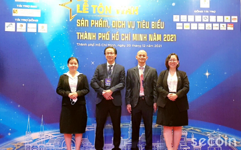 Secoin vinh dự đạt Danh hiệu “Sản phẩm, Dịch vụ tiêu biểu TP Hồ Chí Minh” năm 2021